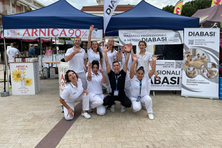 il supporto dei nostri Massaggi Professionali DIABASI® alla SWIMTHEISLAND 2023