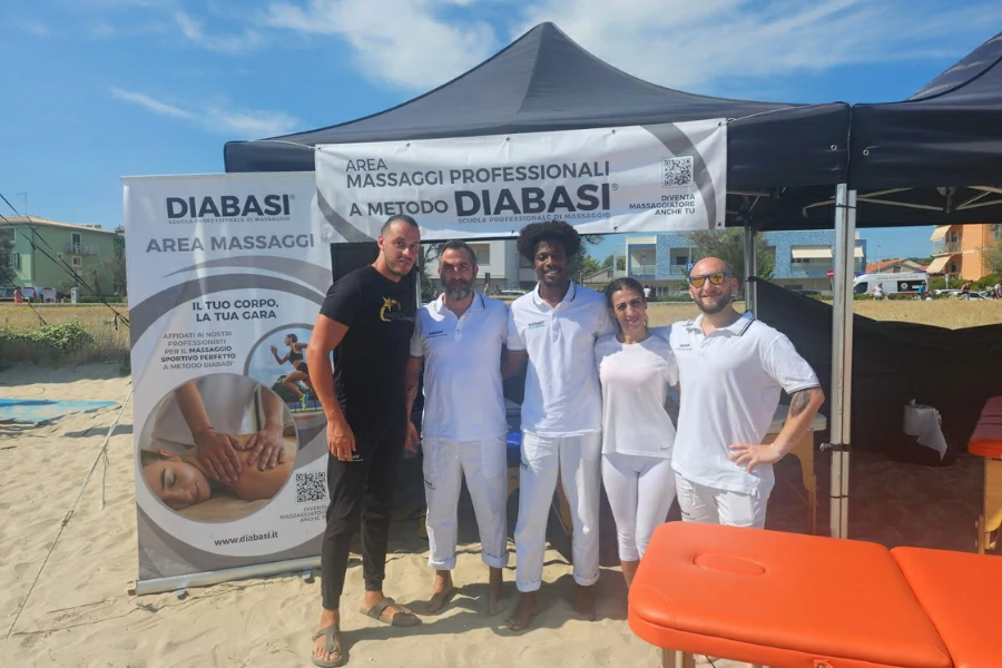 il supporto dei nostri Massaggi Professionali DIABASI® alla SWIMTHEISLAND 2023