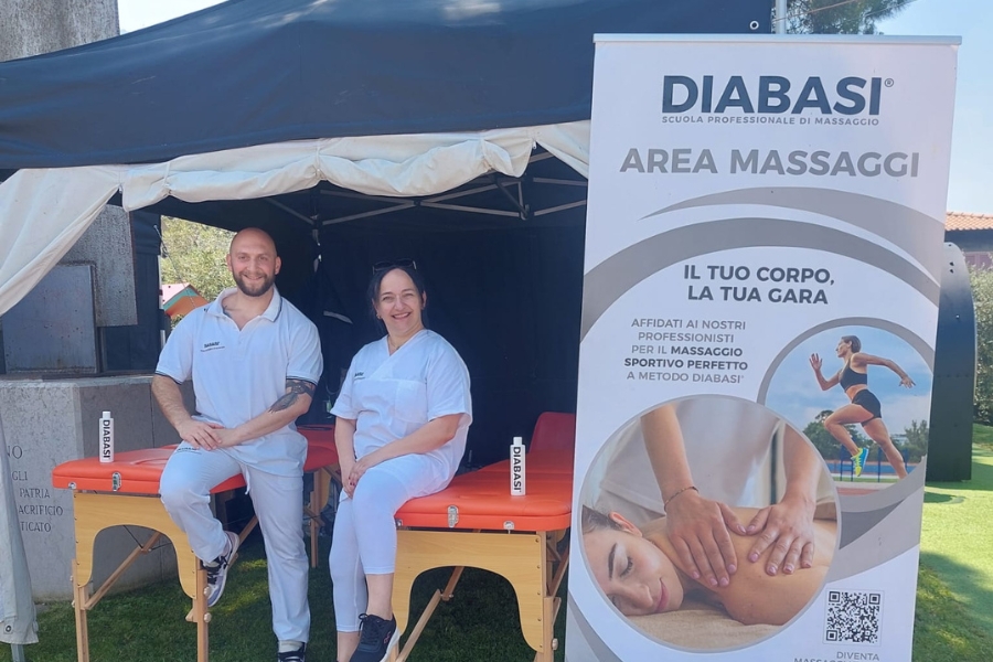 il supporto dei nostri Massaggi Professionali DIABASI® alla SWIMTHEISLAND 2023